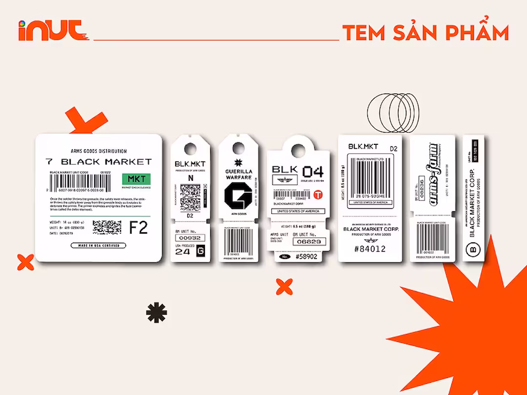 Tem bảo hành / Sản phẩm